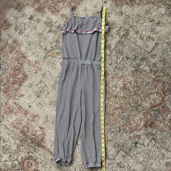 Carter’s Striped Navy and White Jumpsuit - Picture 6 of 7